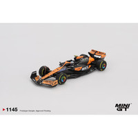车乐部MINIGT 1:64 迈凯伦MCL38 #4 Lando Norris 2024 F1 合金汽车模型 普盒版本
