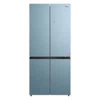 Midea 美的 BCD-519WSGPZM(Q) 风冷十字对开门冰箱 519L 蓝色