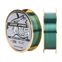 熊火碳线路亚前导线耐磨碳素线鱼线主线子线超强拉力碳氟线海钓线 碳素合成线