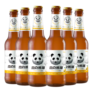 Jack Panda 小麦精酿 百香果味啤酒  1x24x275ml 瓶装 275mL