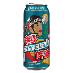 宝岛阿里山 风味啤酒  500mL*1瓶