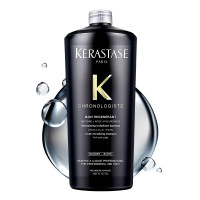 KÉRASTASE 卡诗 黑钻凝时洗发水1000ml柔顺护发留香滋润男女通用赠压泵