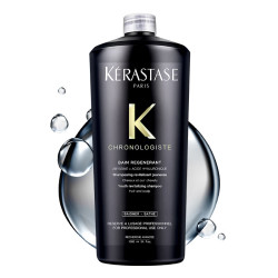 KÉRASTASE 卡诗 黑钻凝时洗发水1000ml柔顺护发留香滋润男女通用赠压泵