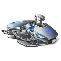 BASIC 本手 机械鼠标有线 吃鸡绝地求生LOL电竞游戏鼠标宏编程按键台式笔记本电脑光电鼠标办公可调节加重鼠标 星耀机甲版（第三代硬件压枪宏鼠标）