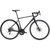 DECATHLON 迪卡侬 RC500 V2竞速训练公路自行车铝碳复合长途碟刹OVB1 曜石黑 XS