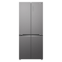 美菱 BCD-456WP9BX 456L 星缎锦灰色 十字门冰箱