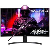 acer 宏碁 暗影骑士系列 ED273U P 27英寸 VA 曲面Adaptive Sync 显示器(2560×1440、165Hz、72%NTSC、HDR10）