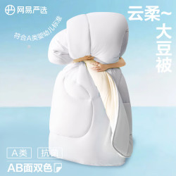 网易严选 云感大豆被 冬被云杉灰  150*200cm