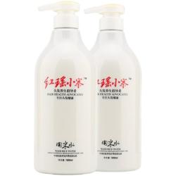 红瑶小寨 淘米水米浆洗发水护发素控油补水洗护套装