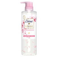 Dove 多芬 洗发水护发素套装 樱花香蓝风铃植萃柔顺护发盈润去油植萃洗发露 樱花香洗发水470ml