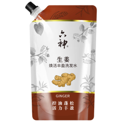 六神 无硅油生姜洗发水 200ml