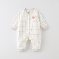 米乐熊 拍两件！米乐熊婴儿衣服宝宝四季款纯棉长袖哈衣内衣婴幼儿童装抗菌连体衣