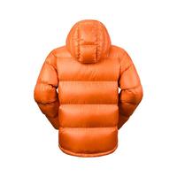 黑冰25秋冬男款鹅绒800蓬防风抗菌轻量保暖活帽羽绒服 F8620MJ 橘色 S