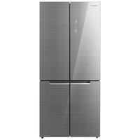 Midea 美的 微晶系列 BCD-535WGPZV 风冷十字对开门冰箱 535L 冰川银