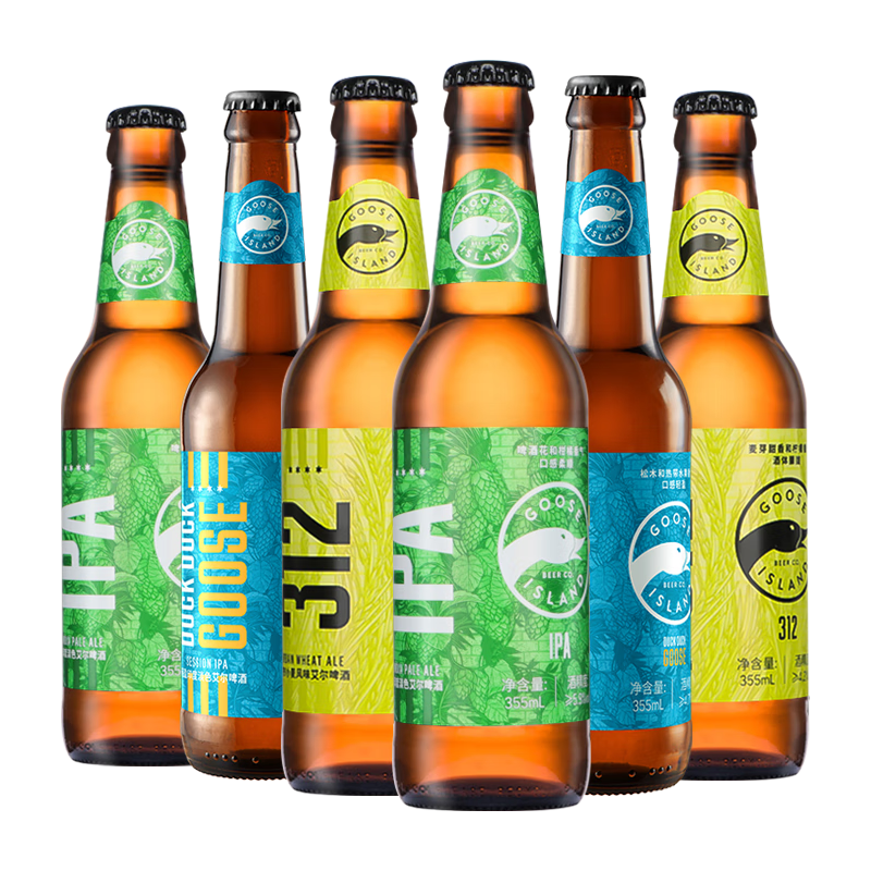  GOOSE ISLAND/鹅岛 精酿啤酒组合装  1x6x355ml 包装 355ml