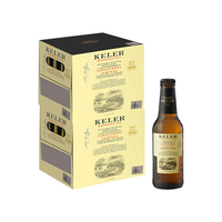 KELER/开勒 西班牙原瓶 大麦麦芽黄啤酒 瓶装 250ml
