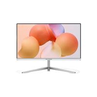 凡卡仕 23.8英寸显示器 IPS广视角 75HZ 白色微边框 高清办公家用 HDMI低蓝光不闪屏 液晶台式电脑显示屏幕