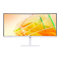 SAMSUNG 三星 S34C652TAC 34英寸 VA 曲面屏 显示器（3440×1440、100Hz、HDR10）