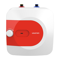 阿诗丹顿（USATON）小厨宝上出水下出水储水式即热式电热水器厨宝厨房小型热水器家用KX06 2023款【9.9升带防漏电插头】上下出水通用安装