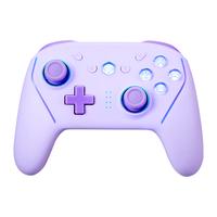 狼鸣switch手柄无线蓝牙NFC游戏手柄体感唤醒连发宏程手柄pc电脑steam黑神话悟空双人成行 紫色