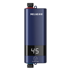 美菱 快速加热 即热式电热水器 漏保开关  5500W 5L