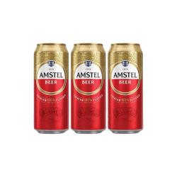 红爵 Heineken 喜力 Amstel红爵啤酒 500ml*3听