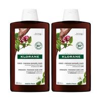 KLORANE 康如 奎宁金鸡纳维他命B防脱控油洗发水套装 400ml*2瓶