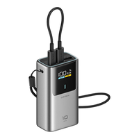酷态科 10号超级电能棒mini 55W快充 白色 10000mAh 移动电源