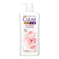 CLEAR 清扬 去屑头皮护理洗发露 清樱花露香型 900g