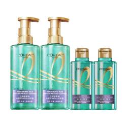 巴黎欧莱雅 莱雅 L'OREAL PARIS 欧莱雅 头皮控油洗发水男女去油蓬松水杨酸洗头水洗发露