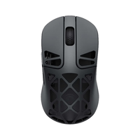 keychron渴创 M3Mini 4K镁合金 无线鼠标 三模鼠标 游戏鼠标 人体工学鼠标 镂空鼠标 洞洞鼠 支持宏驱动 M3Mini 镁合金 三模无线鼠标 极尚版 黑色