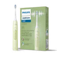 飞利浦 钻石3系列 HX5161/05 电动牙刷 抹茶绿 刷头*2