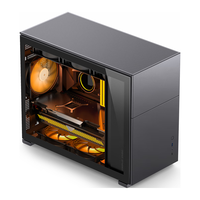 JONSBO 乔思伯 D31 标准版 M-ATX机箱 半侧透 黑色