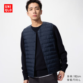 UNIQLO 優(yōu)衣庫 男士 PUFFTECH空氣棉服便攜式背心馬甲 478272