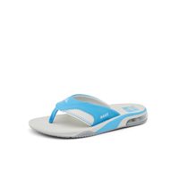 REEF 儿童人字拖 足弓支撑防水 耐用外底橡胶材质 男童凉拖鞋 浅灰色浅蓝色 3 Big Kid