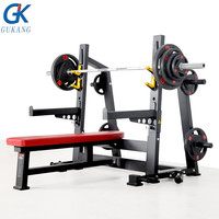 GK 商用举重床 平板卧推架 多功能健身器材 100117678976 65KG杠铃片套装
