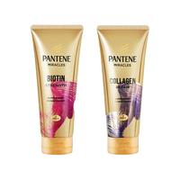 PANTENE潘婷潘婷护发素潘婷3分钟奇迹发膜柔顺香氛护发素女士护发素180旅行装 护发素180ml加1瓶40ml