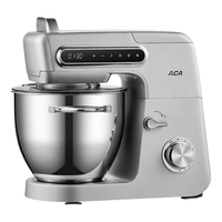 ACA 厨师机北美电器家用和面机揉面机和面机 家用和面揉面一体机A1 厨师机-ASM-A1