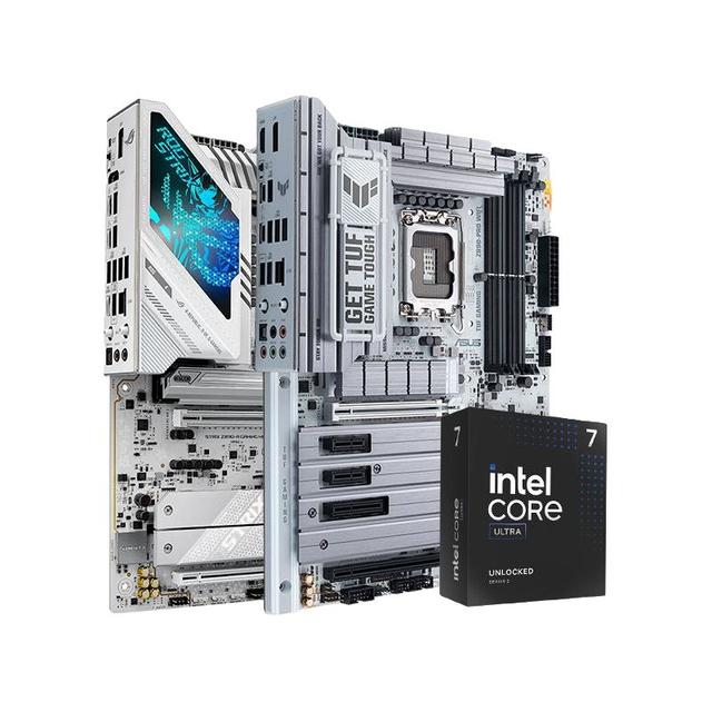 英特尔 官方旗舰Ultra7 265k/u9 285k xe核显华硕z890主板cpu