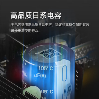  SUPER FLOWER/振华 白金全模 电脑电源  1000W