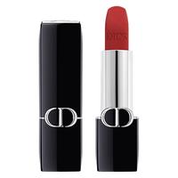 Dior 烈艳蓝金唇膏 缎光质地