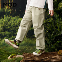 马骑顿 男童25春工装户外露营登山中大童裤子休闲裤 水泥灰 140