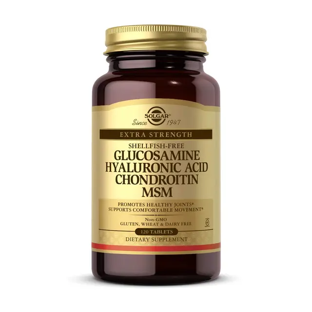 氨基葡萄糖透明质酸软骨素MSM  增强骨骼 120片瓶