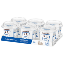 卡士低温酸奶_卡士 3.3g原味鲜酪乳100g*6杯 低温酸奶 风味发酵乳多少钱-什么值得买