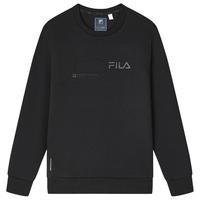 FILA 斐乐商务卫衣男简约通勤抗菌保暖打底上衣