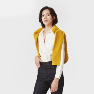 AIGLE 艾高 秋冬女款襯衫舒適格紋設(shè)計(jì)經(jīng)典休閑長袖襯衫