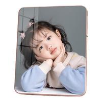 洗照片做成相框打印宝宝相片水晶摆台加制作婚纱照相册摆件