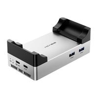 阿卡西斯macmini拓展坞40Gbps适用于苹果电脑M4/M4Pro M.2固态硬盘盒扩容8TB风扇散热usb多接口扩展坞底座