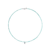 TOUS 桃丝熊 Camille系列 天河石锁骨链 212162510