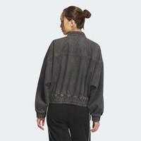 阿迪达斯 （adidas）【滔搏运动】三叶草女子 NEW CHINESE TT 牛仔外套 JY8274